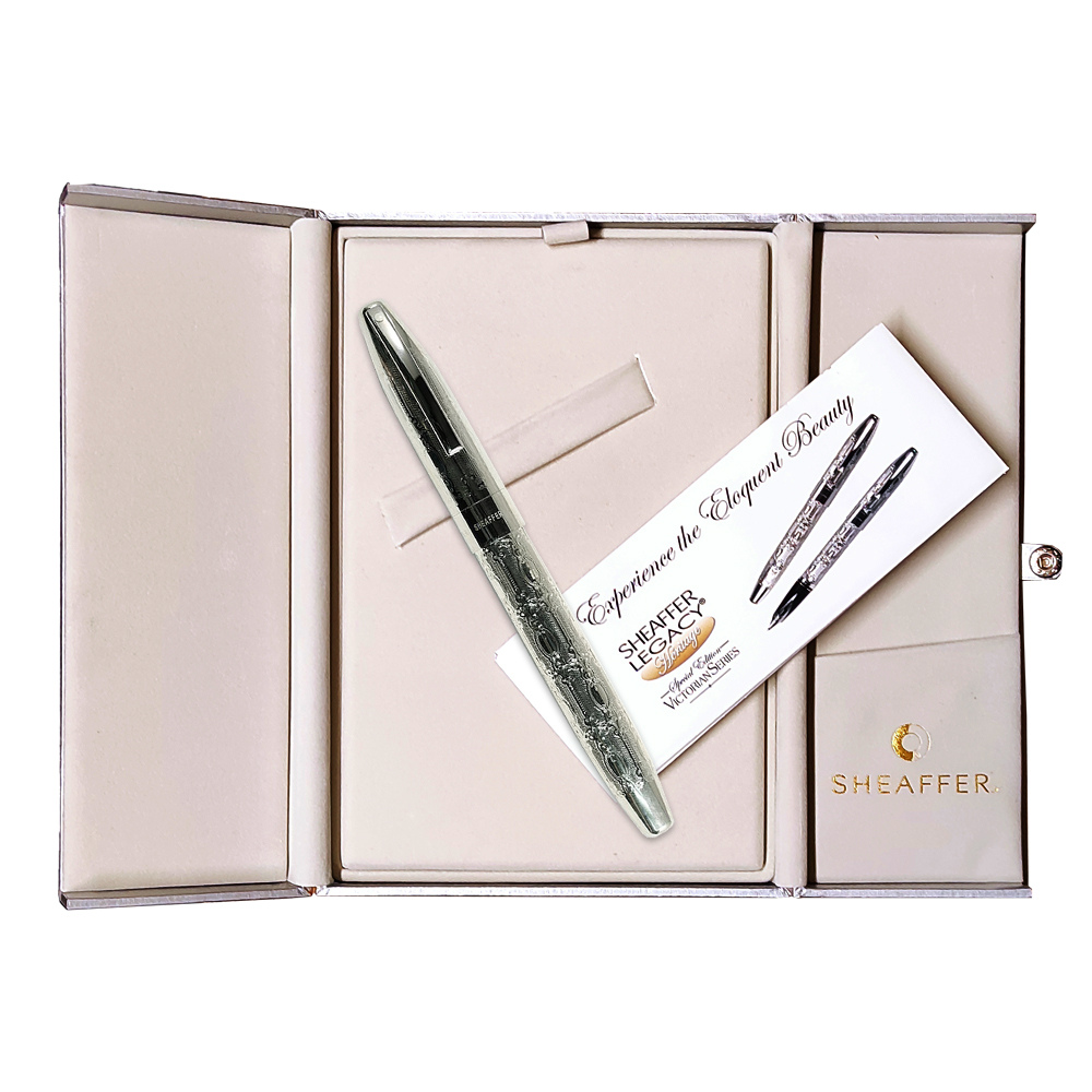 Sheaffer Legacy Heritage Victorian Sterling Silver Fountain Pen