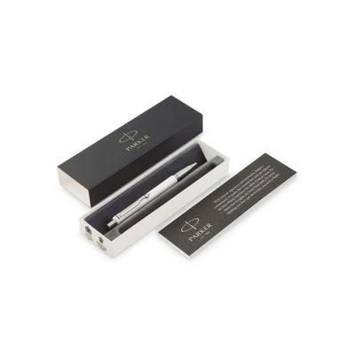 Parker Vector Ballpoint Pen – White Chrome Trim