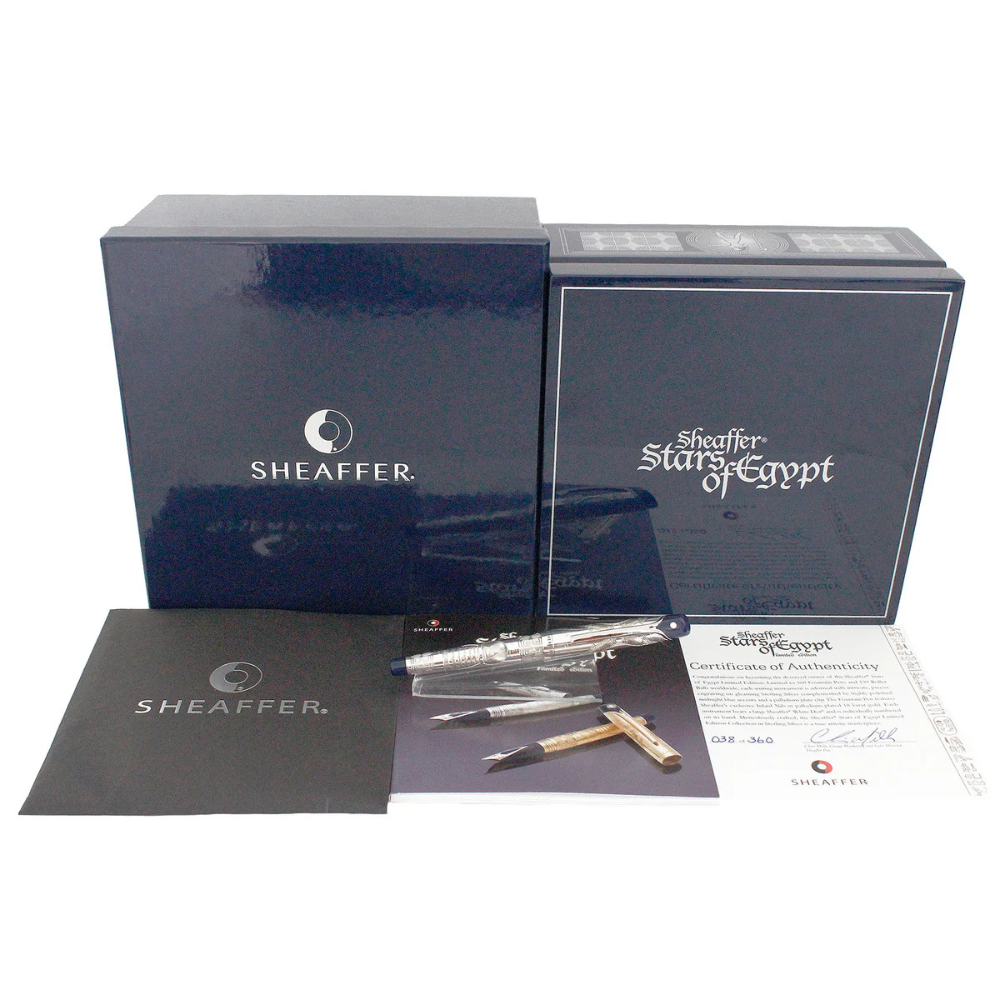 Sheaffer Stars of Egypt Sterling Limited Edition Silver Rollerball Pen