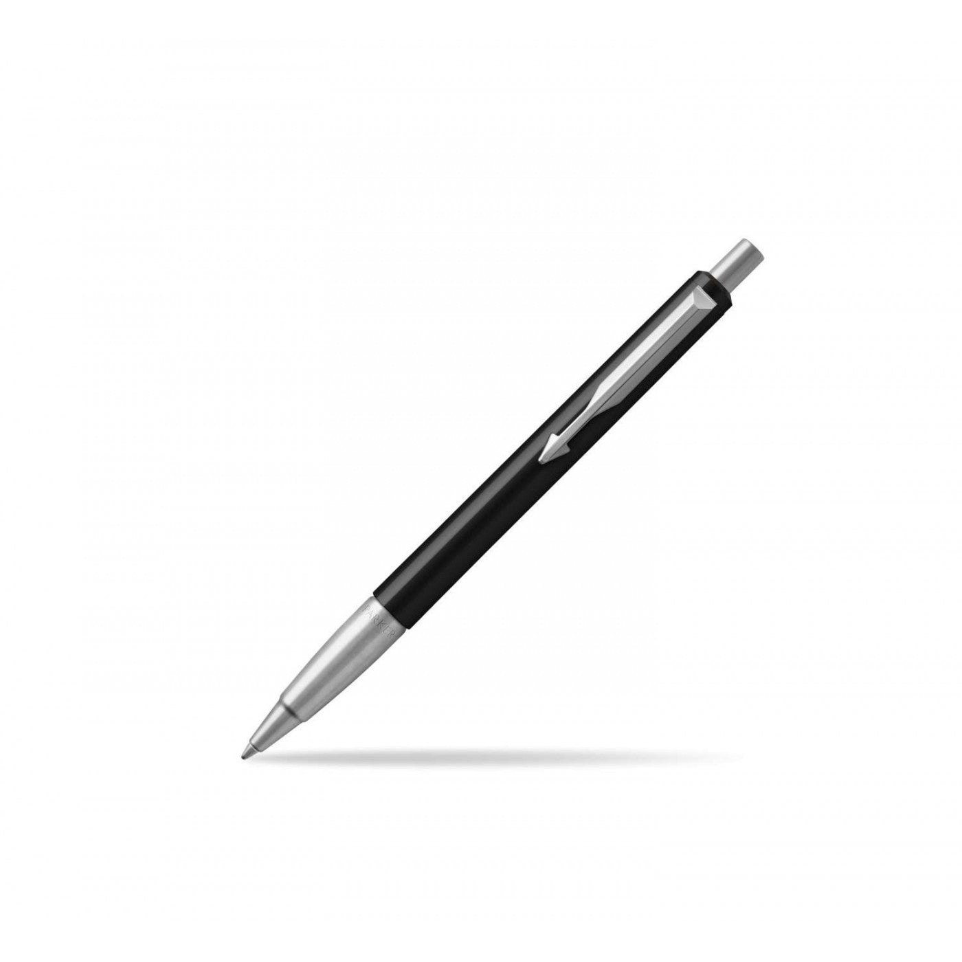Parker Vector Ballpoint Black Chrome Trim – The Pen Shop