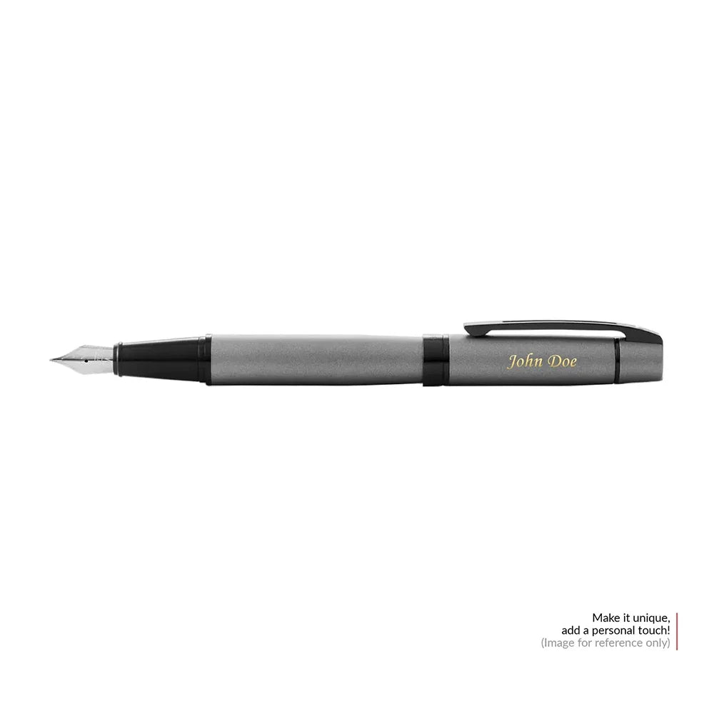Sheaffer Gift Set ft. Glossy Black 300 with Gold Tone Trim as Set of 2 pens - BallPoint Pen & Fountain Pen (M)