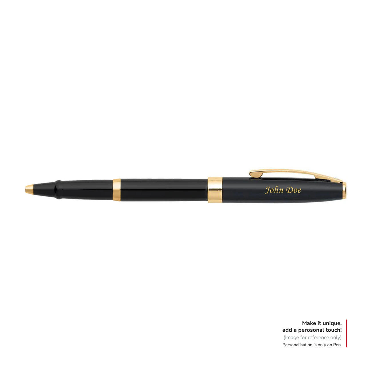 Sheaffer SAGARIS Gloss Black Ballpoint Pen With Gold Tone Trim