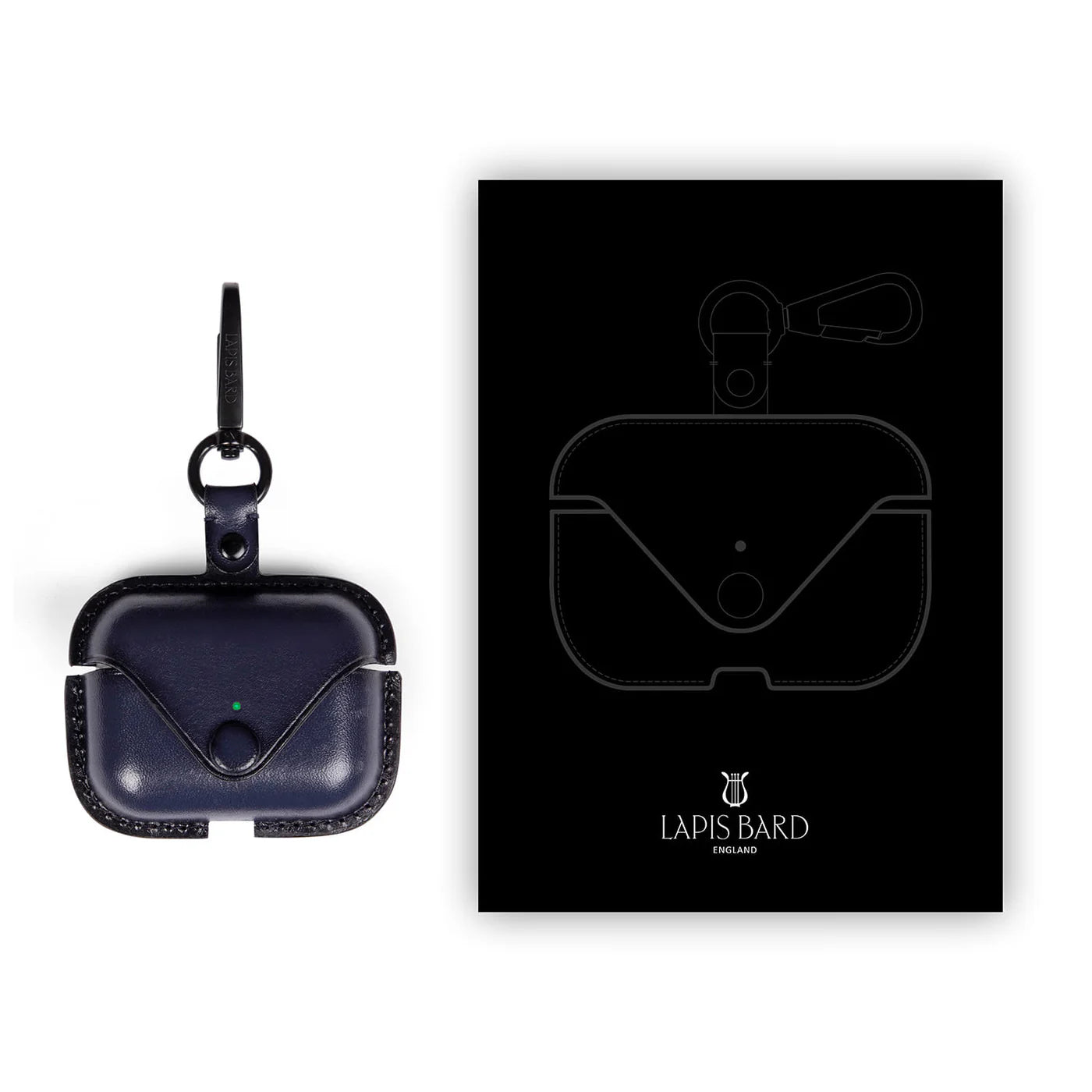 Lapis Bard Ducorium Leather AirPod Pro Case