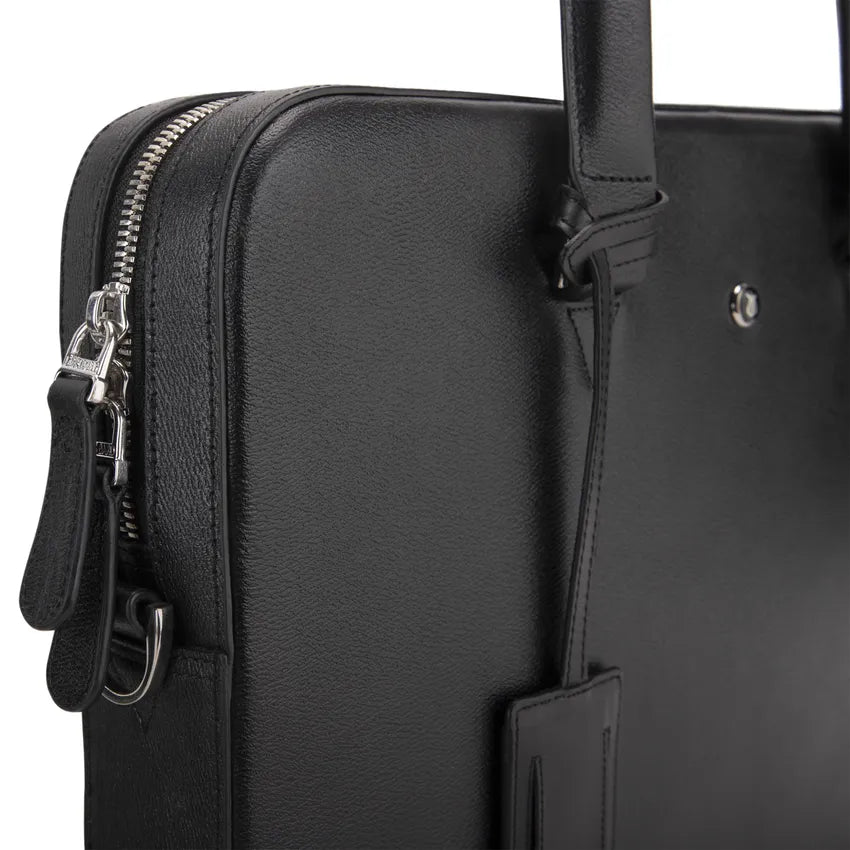 Lapis Bard Belgravia Rhodes 14-inch Slim Laptop Bag - Black - The Pen Shop