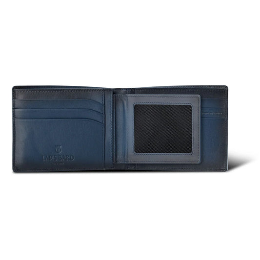 Lapis Bard Ducorium Bi-Fold Evening Wallet in Blue, view 2