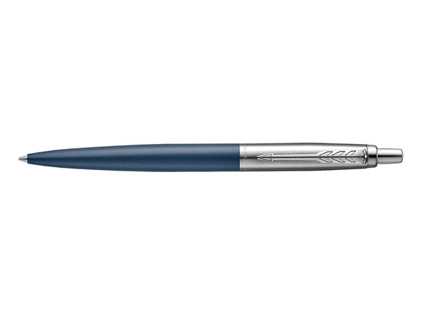 PARKER JOTTER BOND STREET BLUE BALLPOINT PEN WITH CHROME TRIM