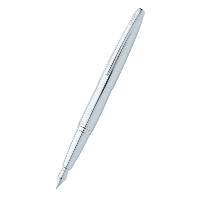 Cross ATX Pure Chrome Stainless Steel Fine Nib Fountain Pen