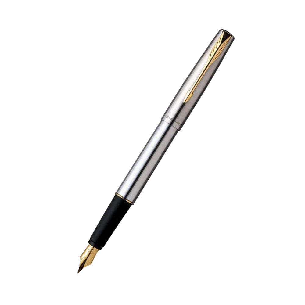 Parker Frontier Stainless Steel Fountain Pen GT