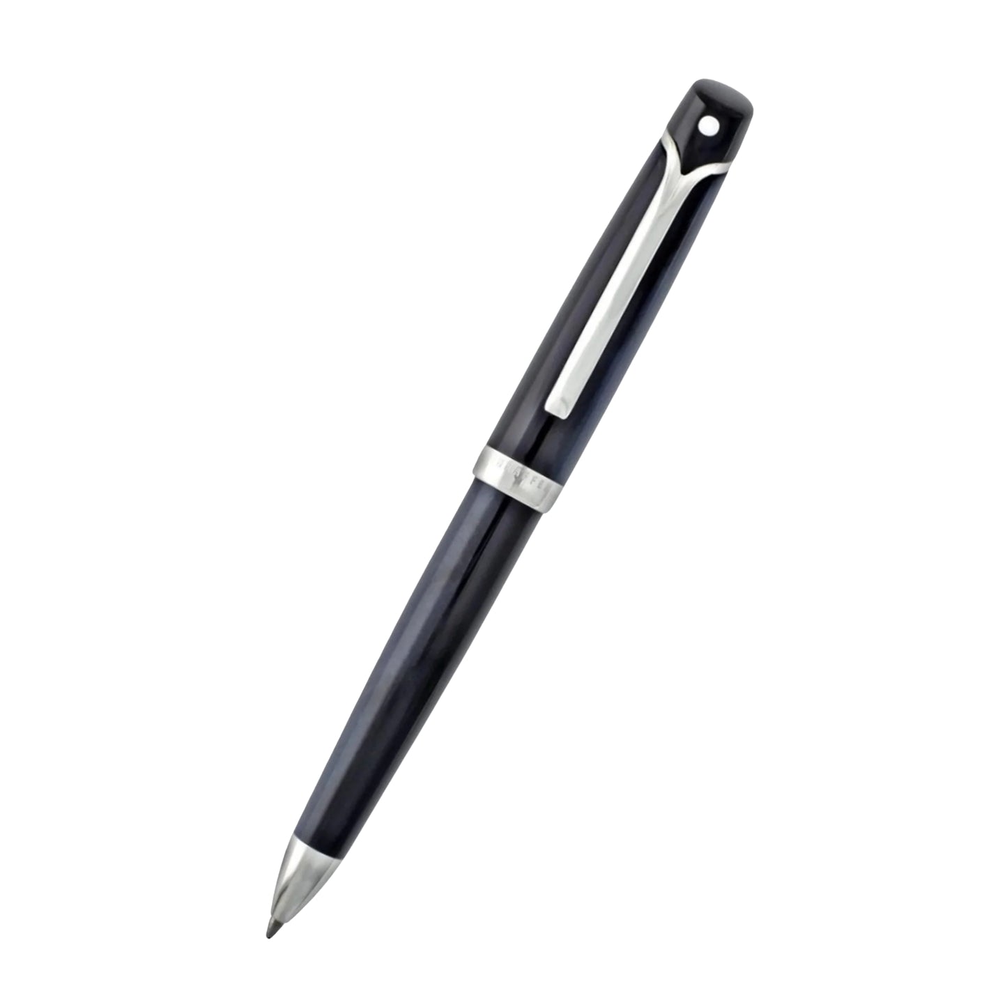 Sheaffer Valor Ballpoint Pen with Palladium Plate Trim - Glossy Black