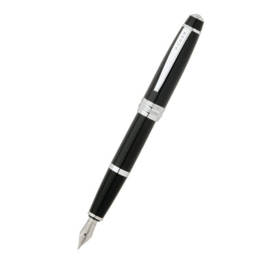 Cross Bailey Black Chrome Trim Fountain & Ballpoint Pen Gift Set