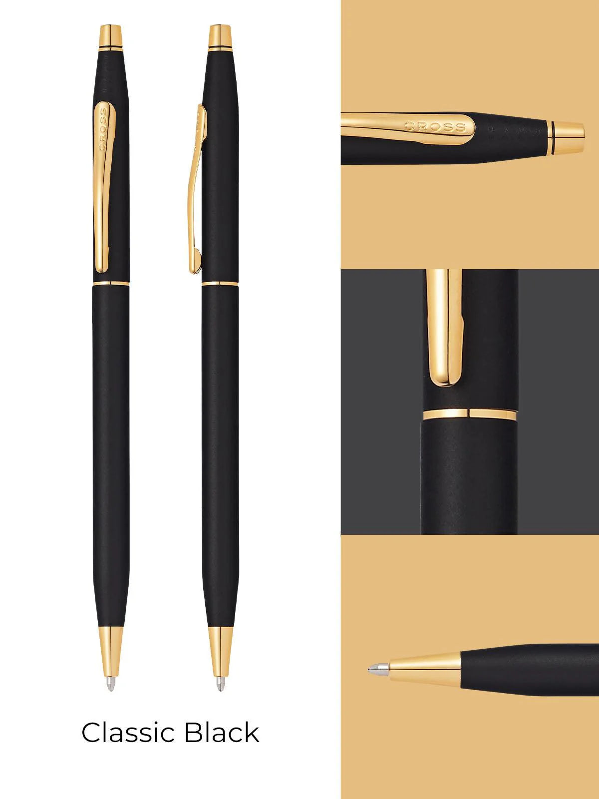 Cross Classic Century Black GT Ballpoint Pen