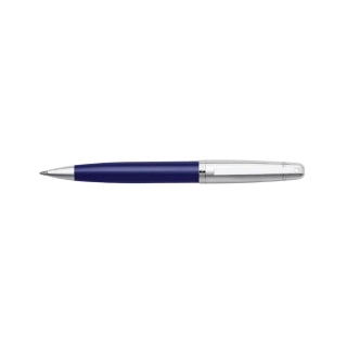 Sheaffer 500 Translucent Blue Barrel with Bright Chrome Cap Ballpoint Pen