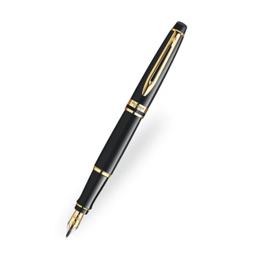 Waterman Expert Black Lacque Fountain Pen