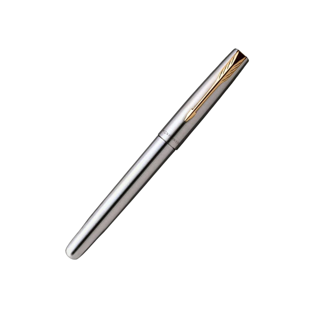 Parker Frontier Stainless Steel Fountain Pen GT