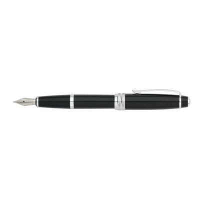 Cross Bailey Black Chrome Trim Fountain & Ballpoint Pen Gift Set