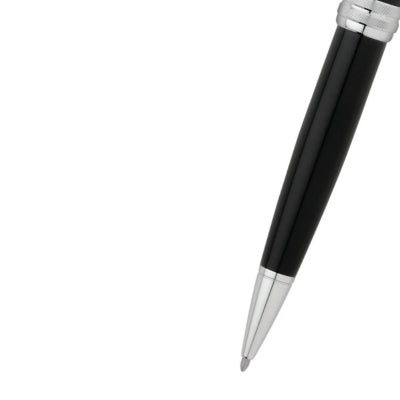 Cross Bailey Black Chrome Trim Fountain & Ballpoint Pen Gift Set