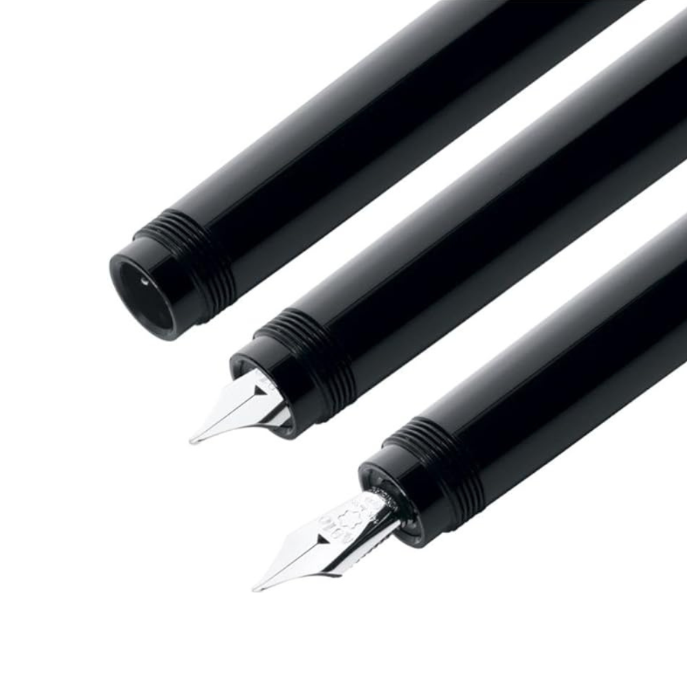 Montblanc Heritage Collection 1912 Black Resin Fountain Pen