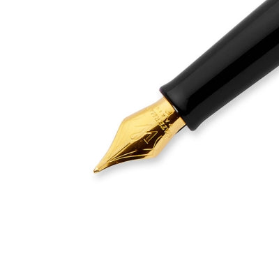 Waterman Hemisphere Black Gold Trim Fountain Pen