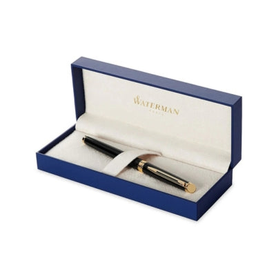 Waterman Hemisphere Black Gold Trim Fountain Pen