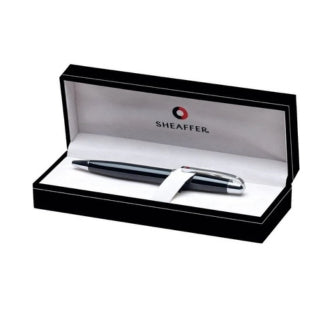 Sheaffer 500 Black Barrel with Bright Chrome Cap Ballpoint Pen