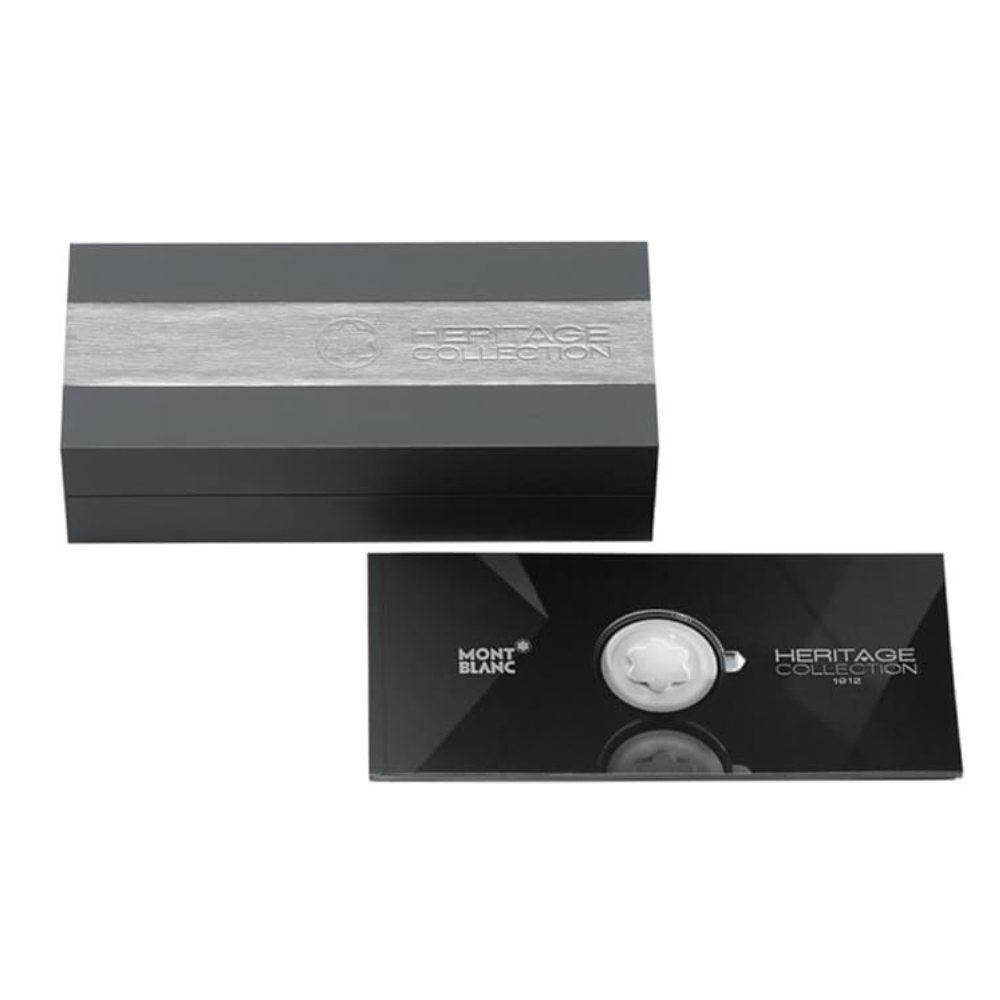 Montblanc Heritage Collection 1912 Black Resin Fountain Pen