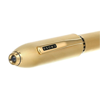 Cross Peerless 125 23KT Gold Plated Ballpoint Pen