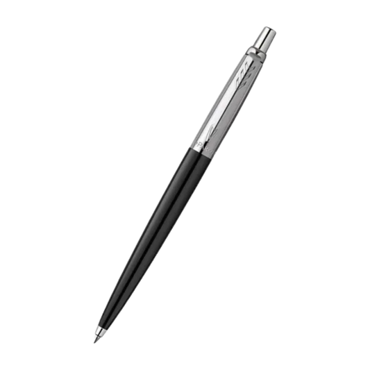 Parker Jotter Bond Street Black Ballpoint Pen With Chrome Trim