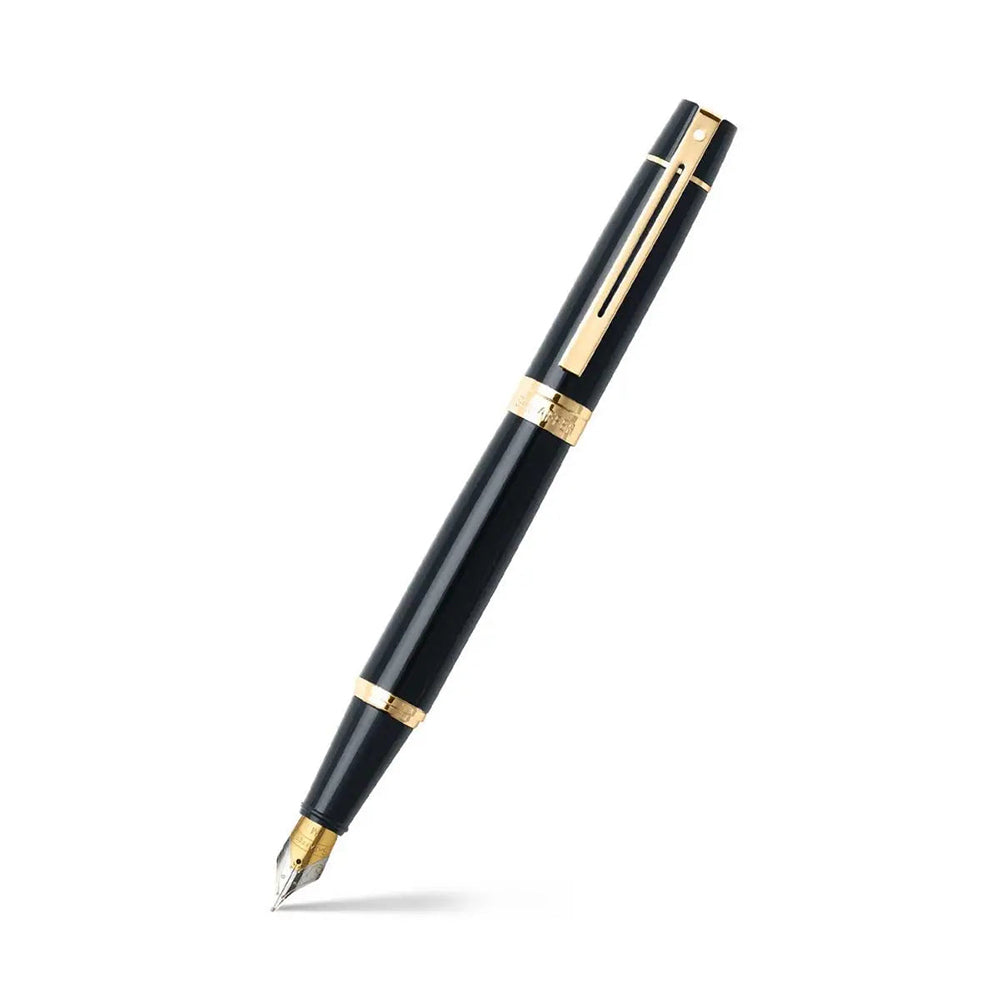 Sheaffer 300 Glossy Black GT Fountain Pen