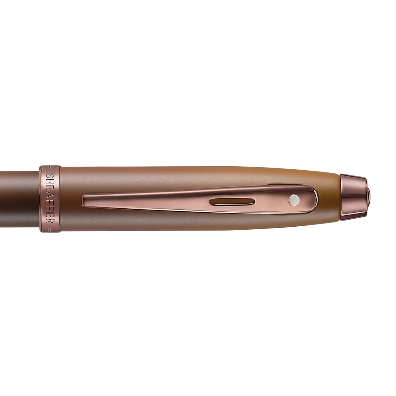 Sheaffer® 100 Coffee Edition Matt Brown Fountain Pen with Regal Brown PVD Trims