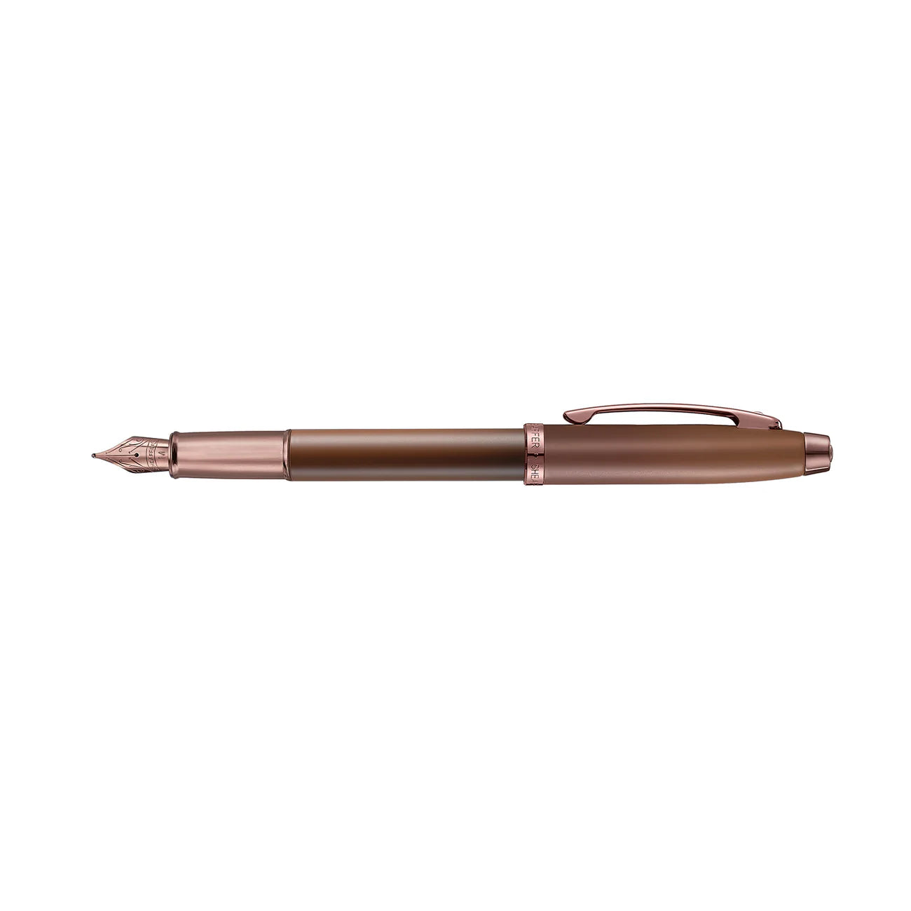 Sheaffer® 100 Coffee Edition Matt Brown Fountain Pen with Regal Brown PVD Trims