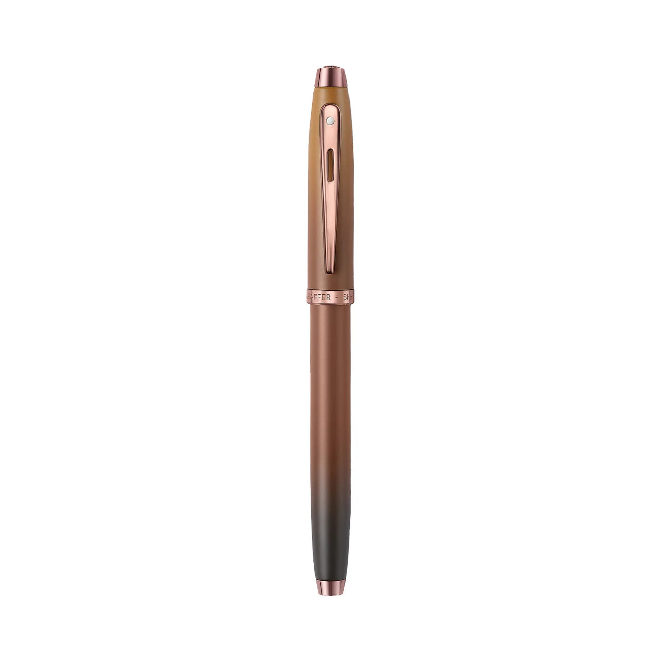 Sheaffer® 100 Coffee Edition Matt Brown Fountain Pen with Regal Brown PVD Trims