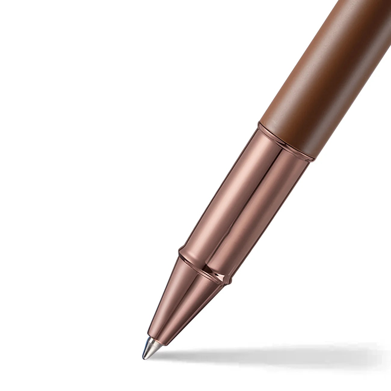 Sheaffer 100 Coffee Edition Matt Brown Rollerball Pen with Regal Brown PVD Trims