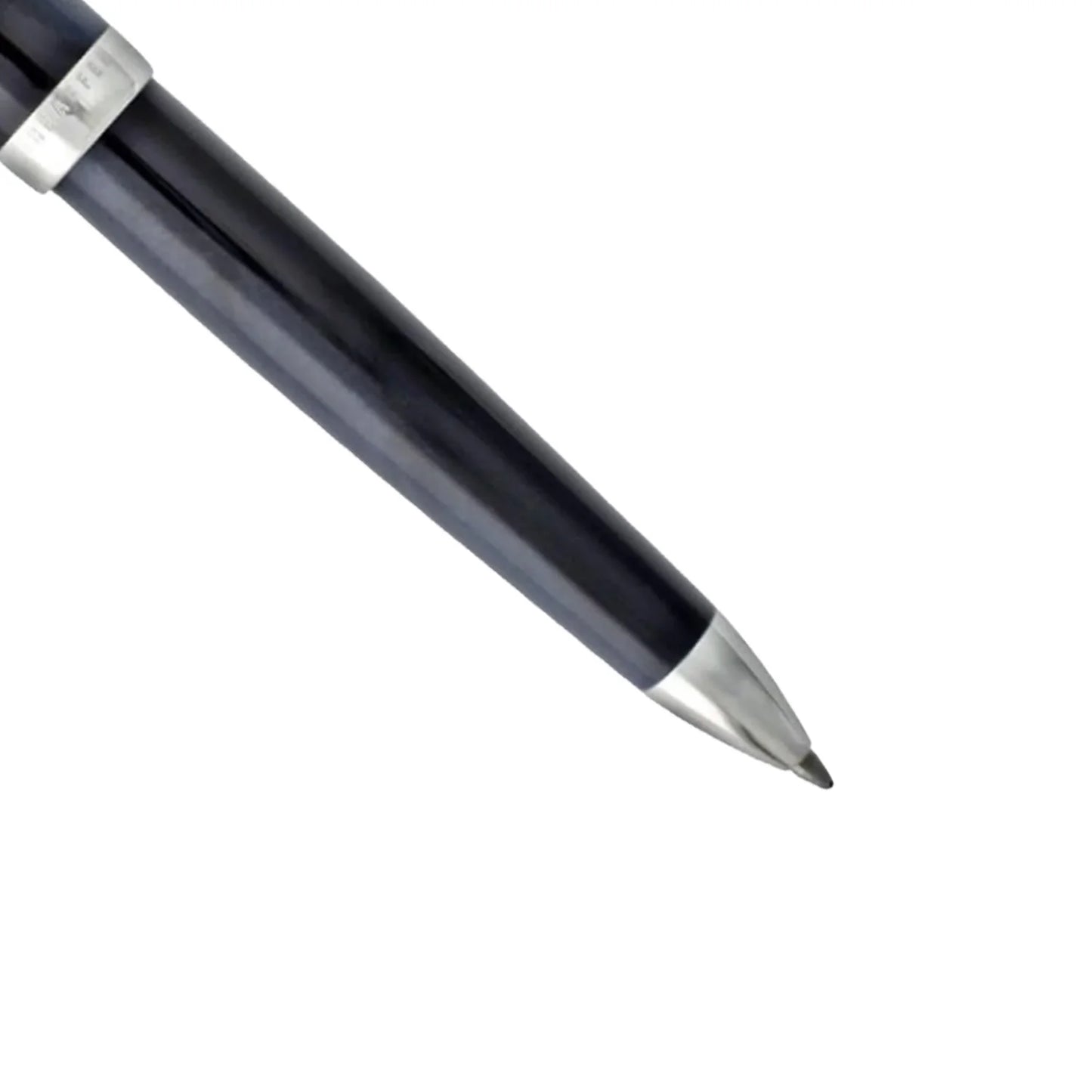 Sheaffer Valor Ballpoint Pen with Palladium Plate Trim - Glossy Black