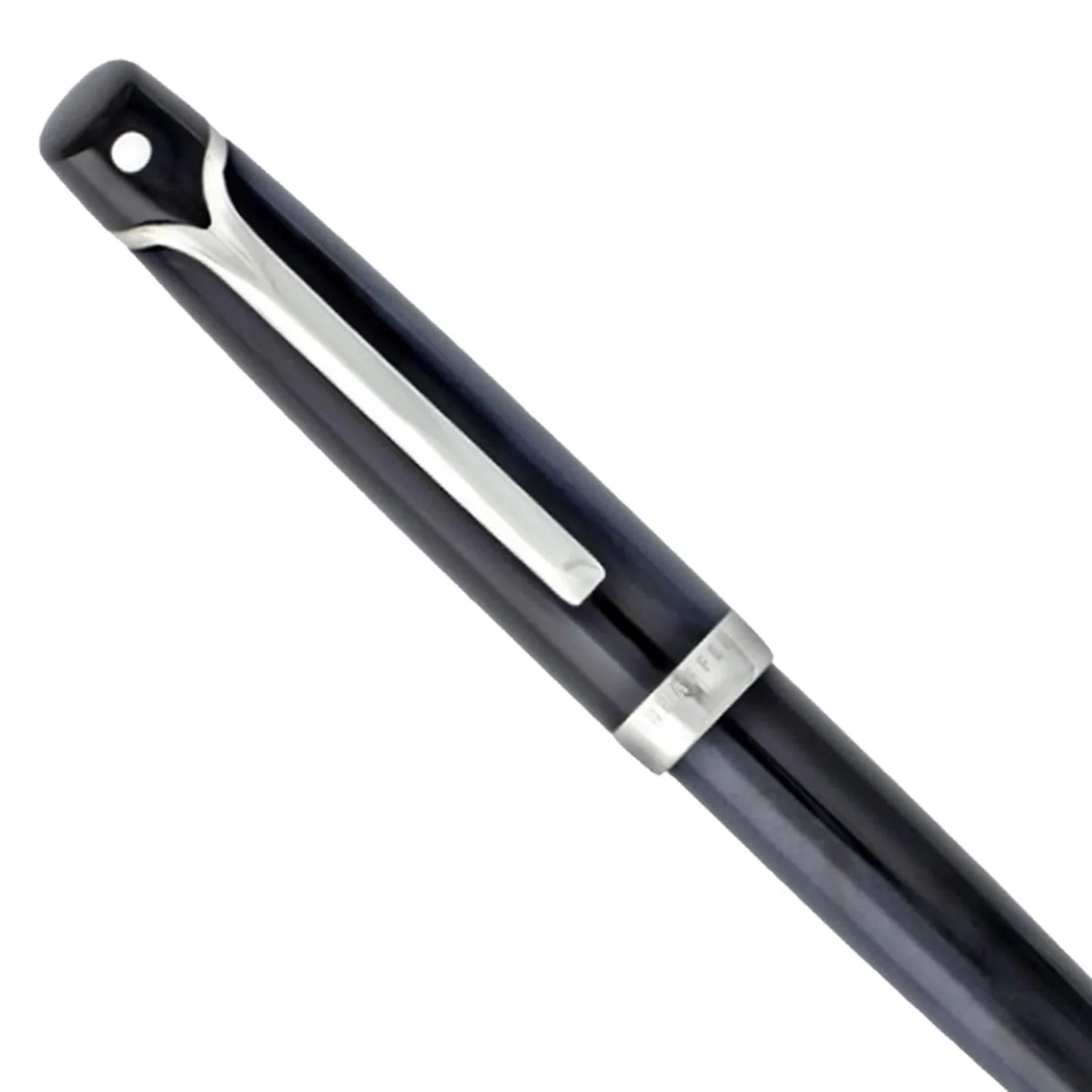Sheaffer Valor Ballpoint Pen with Palladium Plate Trim - Glossy Black