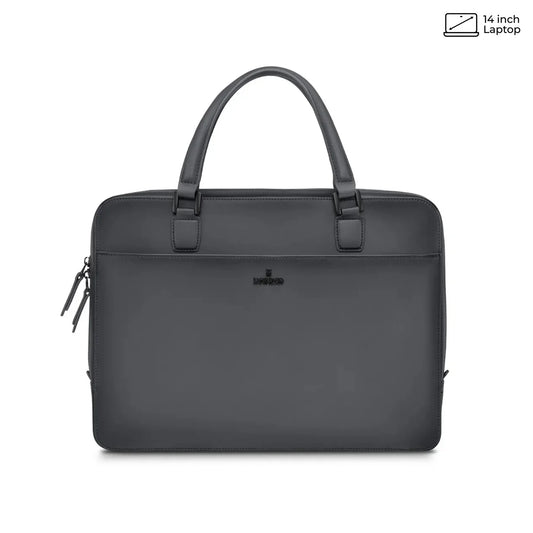 Lapis Bard Ducorium Spencer Graphite Laptop Bag - Black
