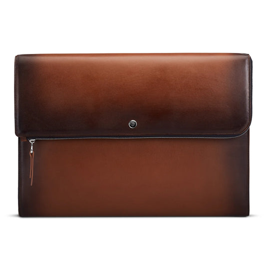 Lapis Bard Ducorium Bexley Cognac Laptop Sleeve