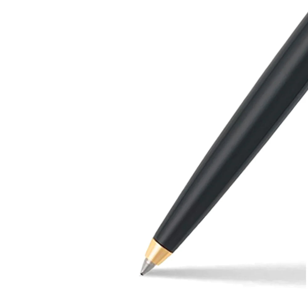 Sheaffer SAGARIS Gloss Black Ballpoint Pen With Gold Tone Trim