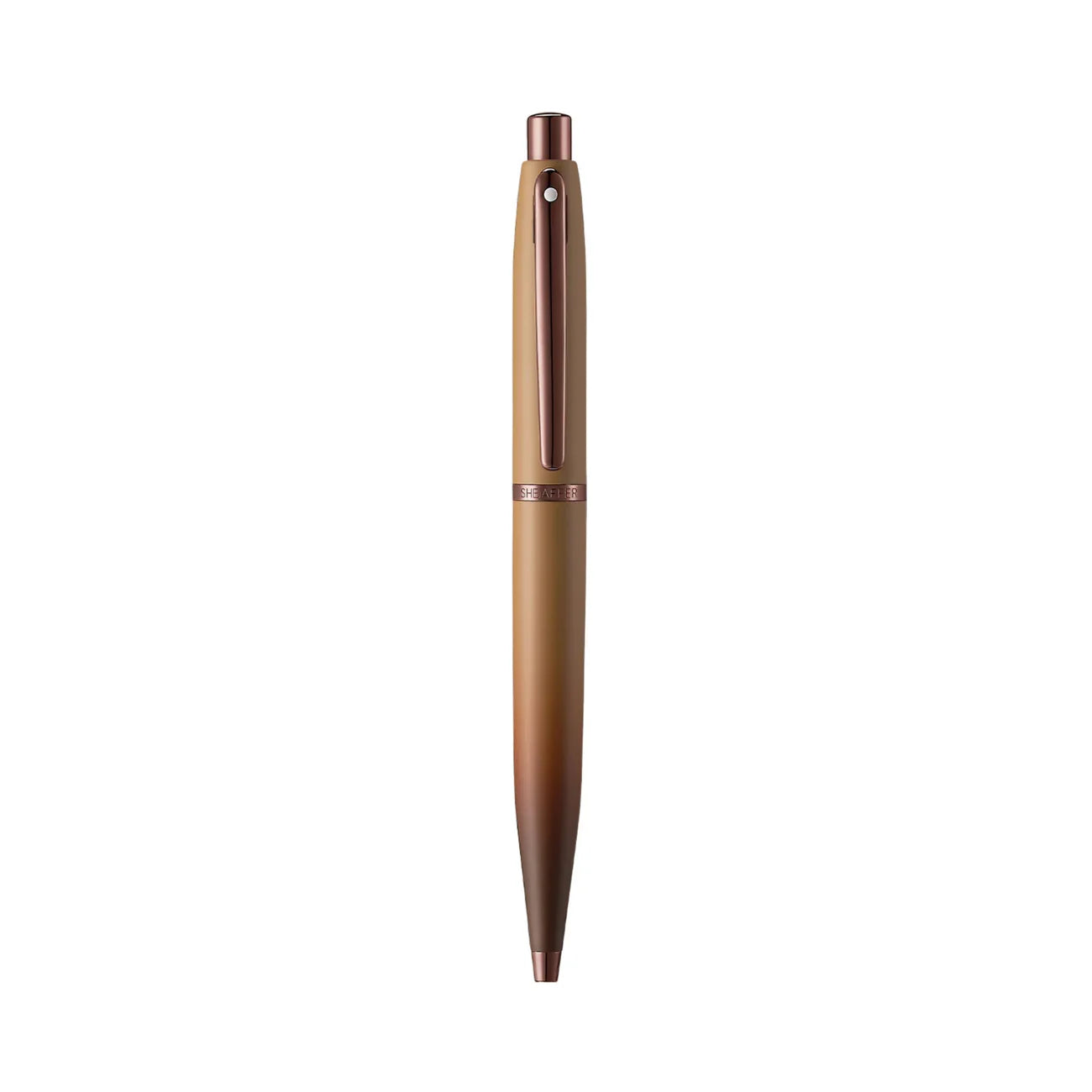 Sheaffer VFM Coffee Edition Ballpoint Pen with Leather Single Pen Pouch Gift Set