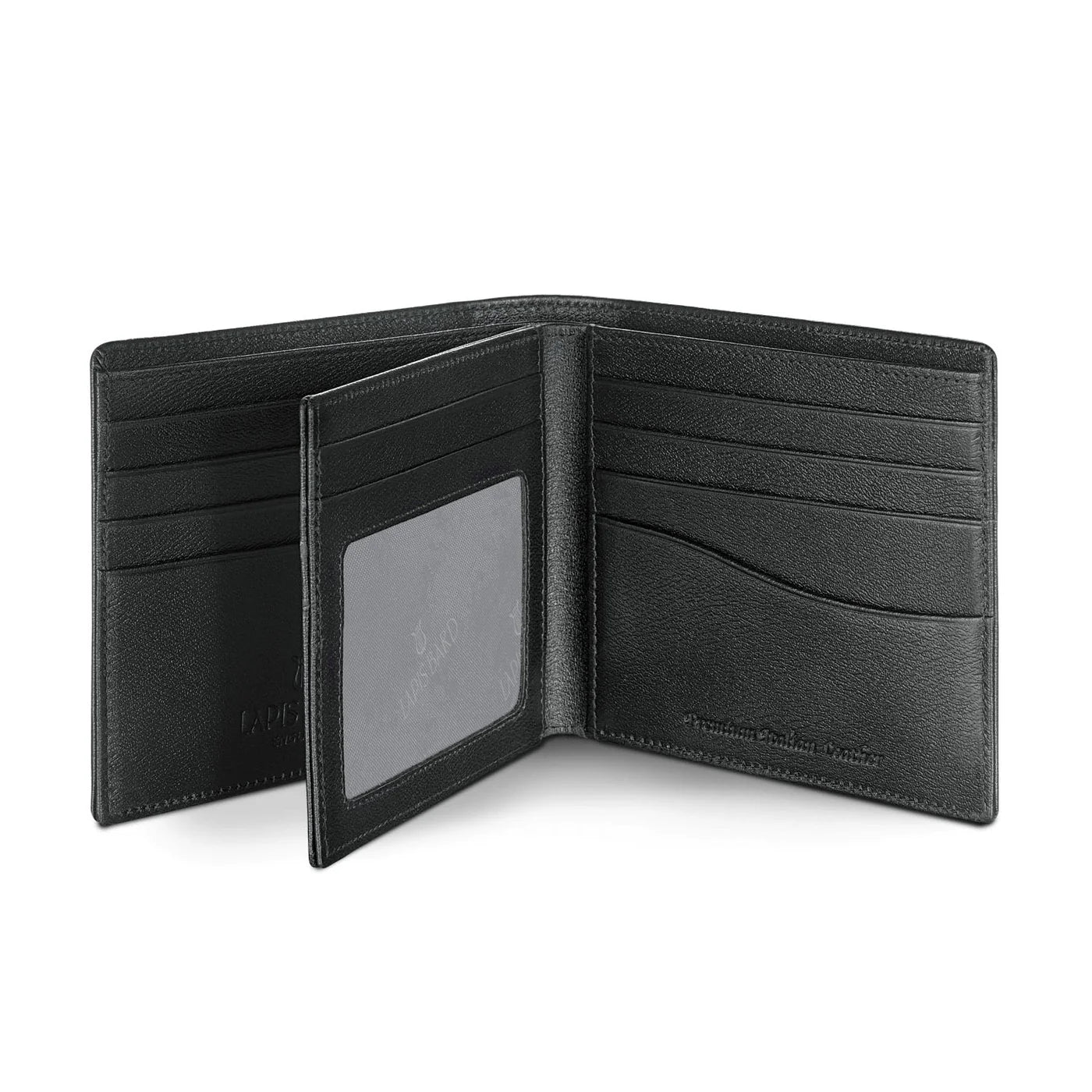 Lapis Bard Belgravia Black Traditional Wallet