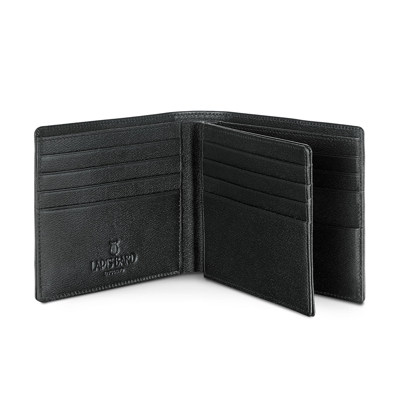 Lapis Bard Belgravia Black Traditional Wallet