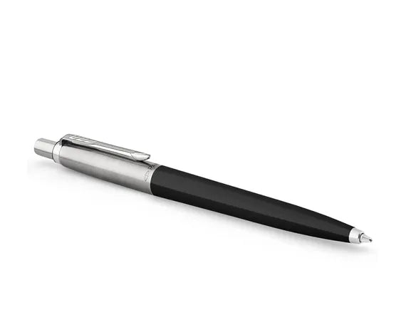 Parker Jotter Bond Street Black Ballpoint Pen With Chrome Trim