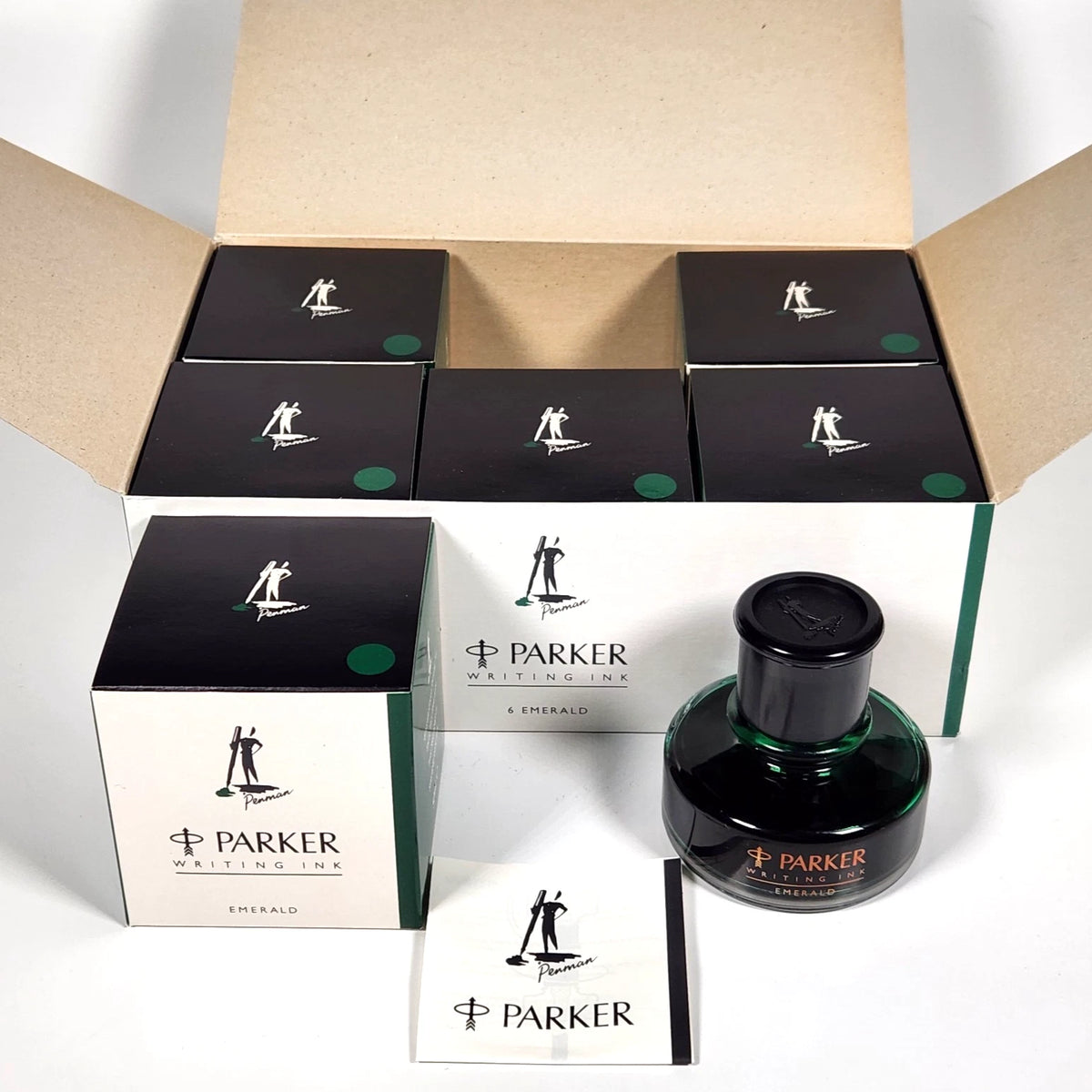 Parker Penman Writing Ink 50ml Bottle, Emerald