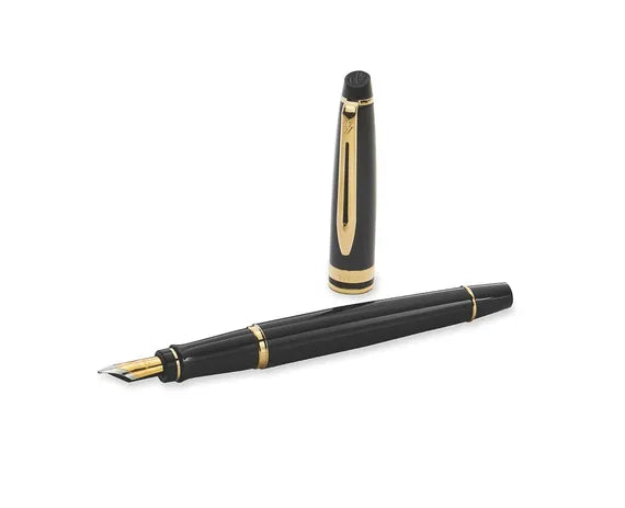 Waterman Expert Black Lacque Fountain Pen