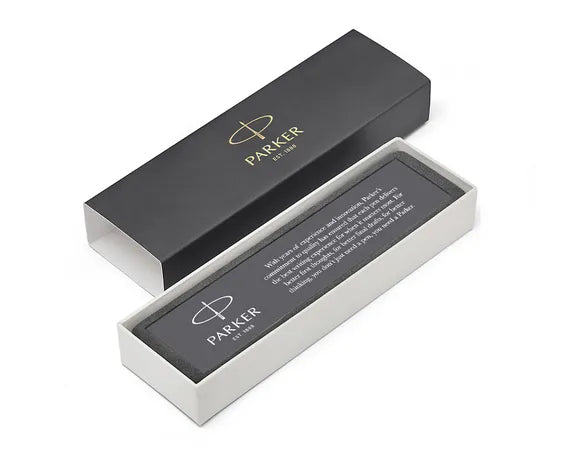 Parker Jotter Bond Street Black Ballpoint Pen With Chrome Trim