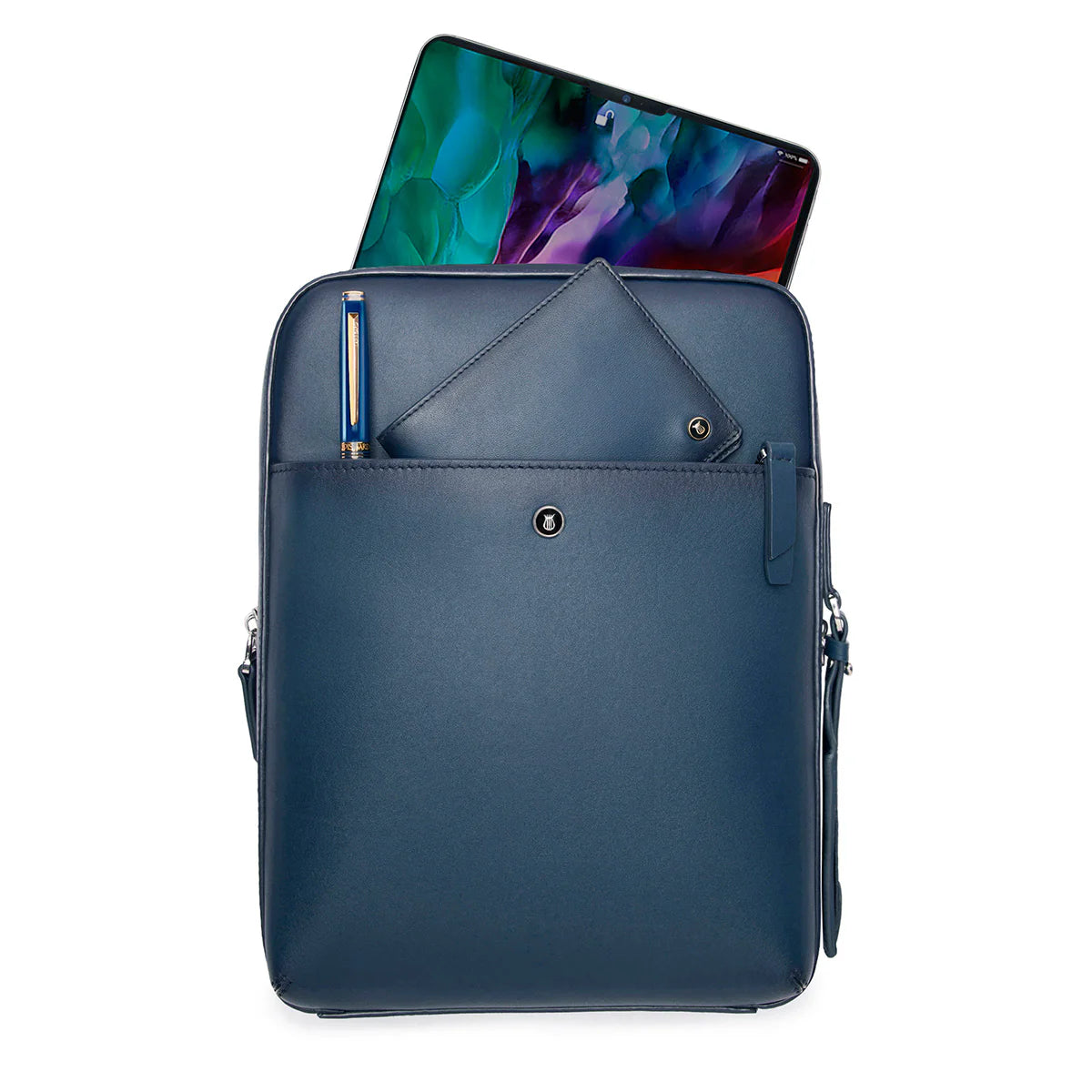 Lapis Bard Ducorium Kent Navy Crossbody Travel Bag