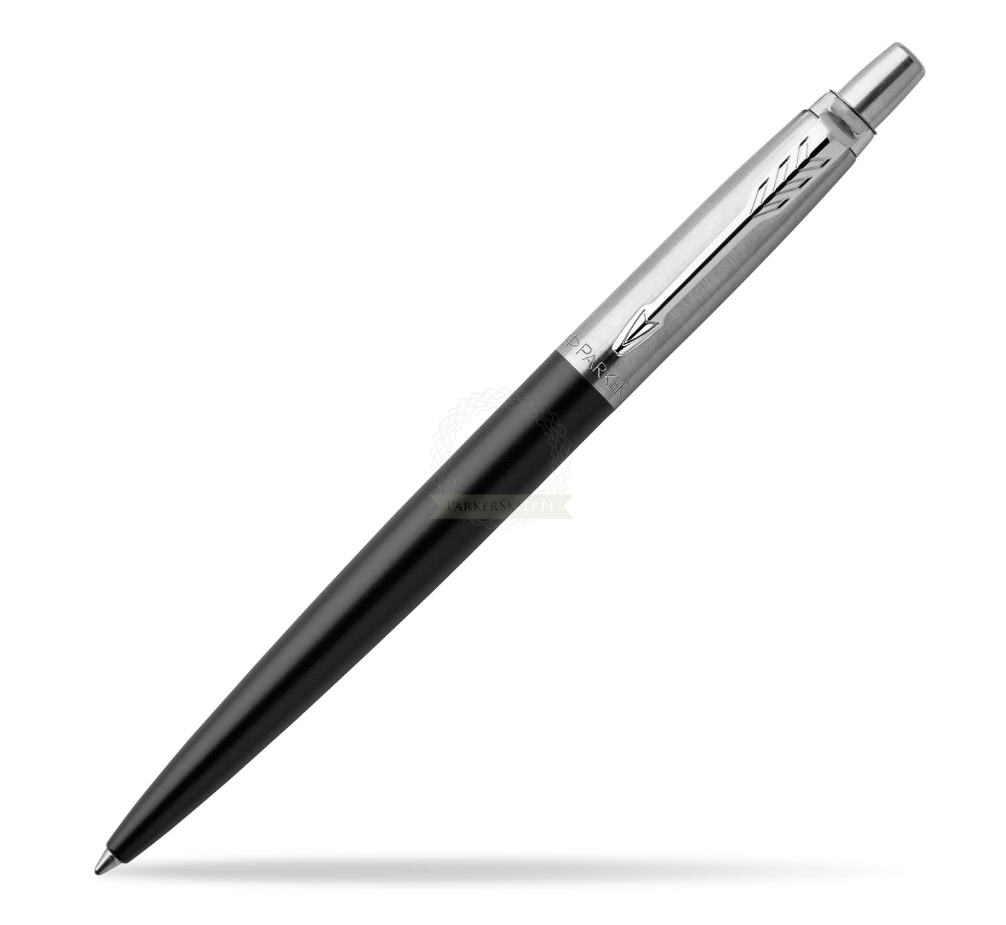 Parker Jotter Bond Street Black Ballpoint Pen With Chrome Trim