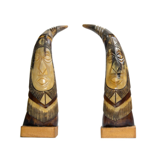 African Patterned Ivory Tusk