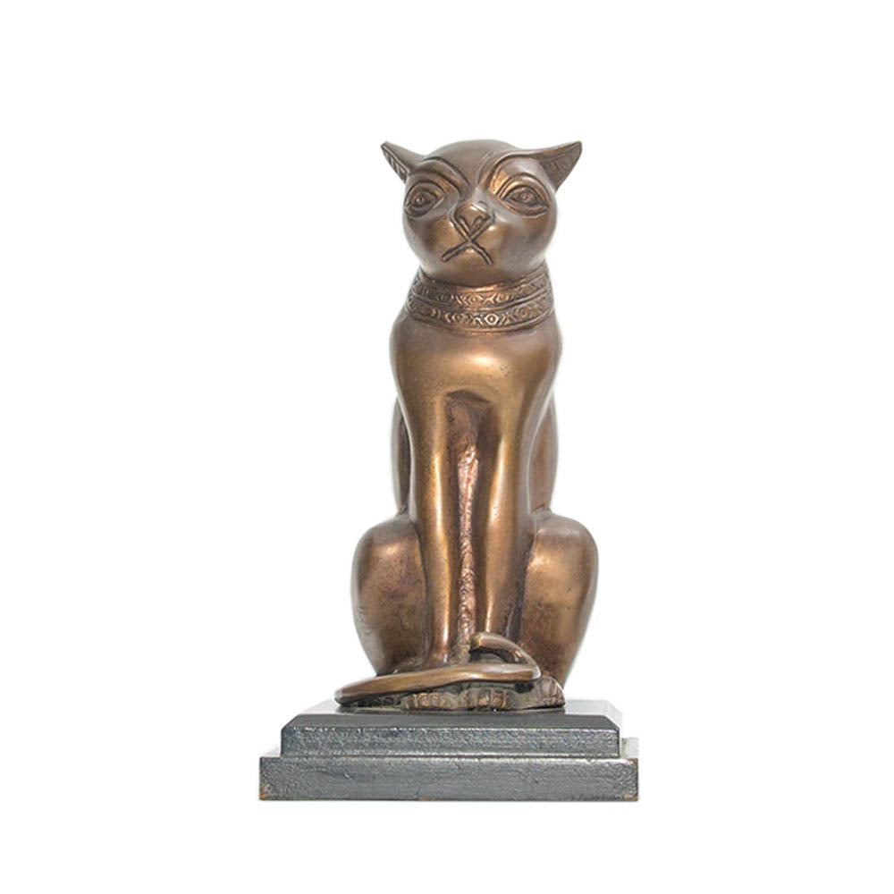 Bronze Sculpted Cat