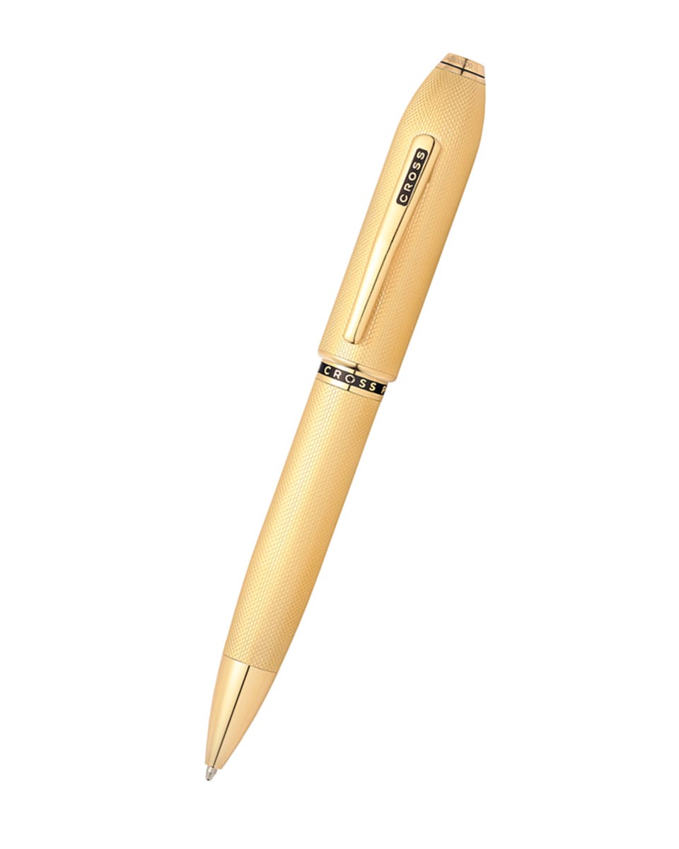 Cross Peerless 125 23KT Gold Plated Ballpoint Pen