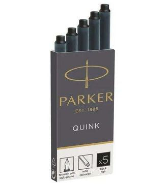 Parker Black 5 Cartridges
